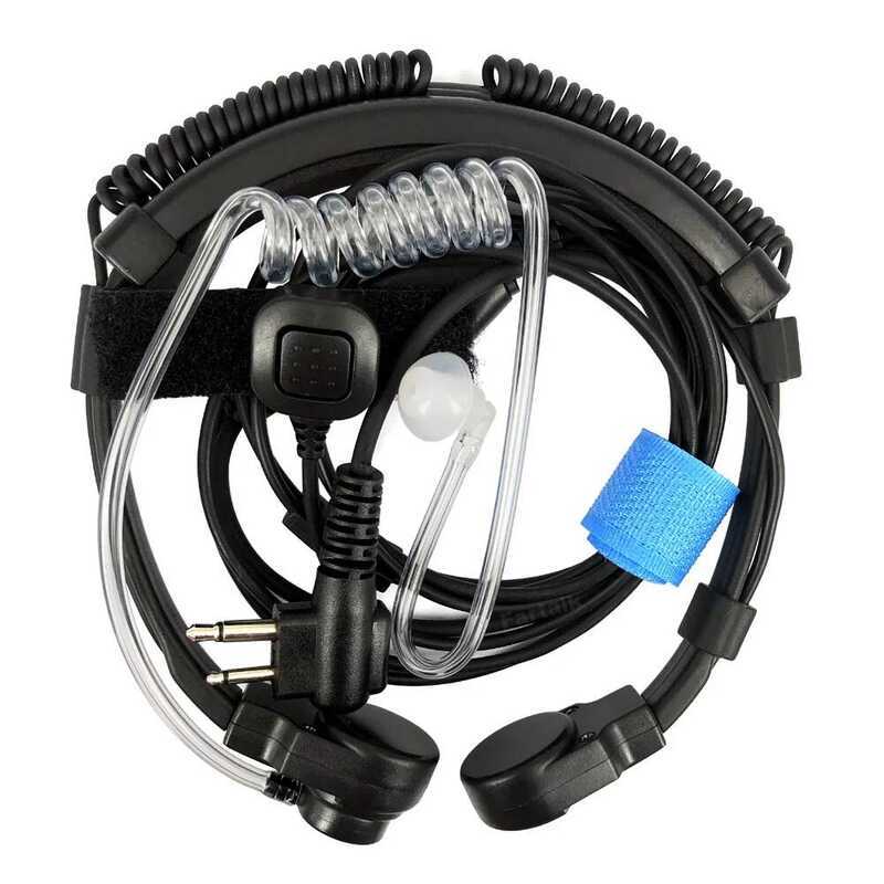 ▥ ชุดหูฟังไมโครโฟนในลำคอชุดหูฟังสำหรับ Gp68 Ep450 Gp300 Cp88 Gp88s Cp040 Cp140วิทยุสื่อสาร Cp20