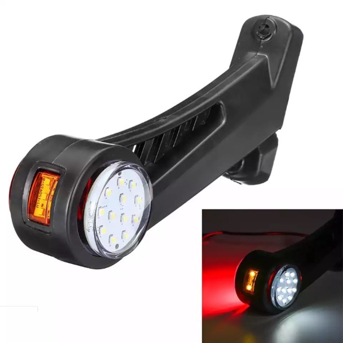 Truck 12/24V Side Marker Lights Trailer Outline Lamp Clearance Lights Tail Light Assembly For Volvo