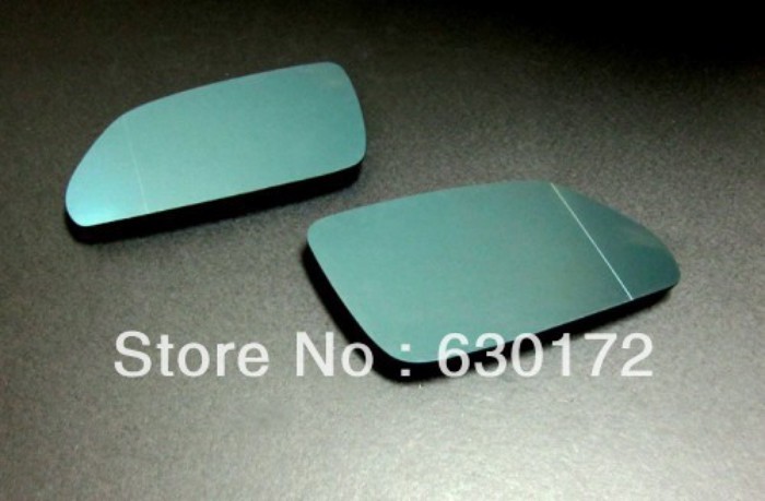 Blue Tinted Aspherical Side Mirror Glass For VW Volkswagen Polo 9N3
