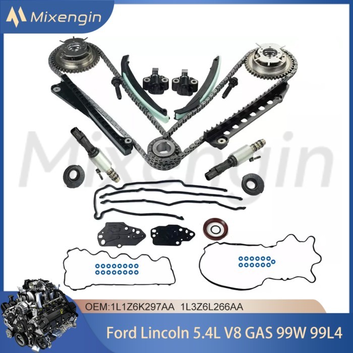 Timing Chain Kit For 2003-2014 5.4L V8 99L4 Ford F-150 F-250 F-350 Lincoln Navigator MARK LT 1L1Z6K