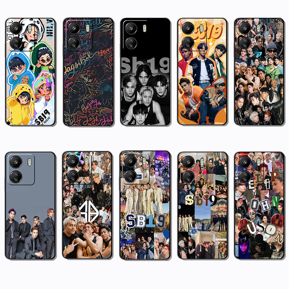 สําหรับ Xiaomi Redmi 9C NFC 9T 10 10A 10C 12C 13C 13 SB19 ขอบสีดําเต็มรูปแบบเคสโทรศัพท์ TPU | Defens