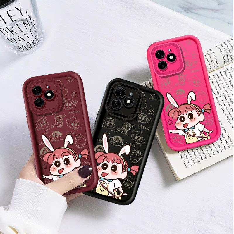 น่ารัก Crayon Shin-chan Himawari เคสโทรศัพท์สําหรับ Infinix X6511B X6511E X6512 X6515 X6816C X6826 X
