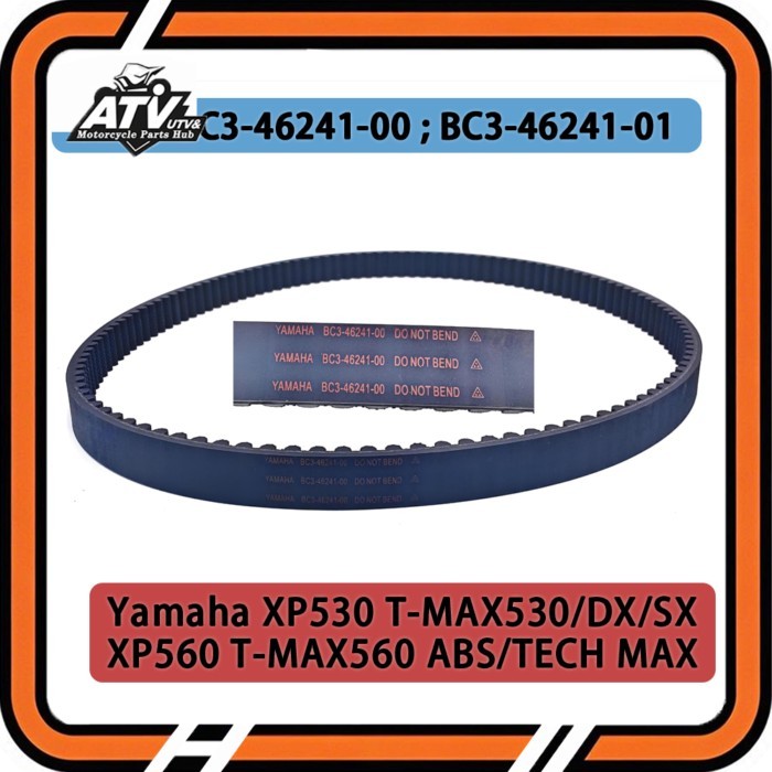 Motorcycle Drive Belt For Yamaha XP560 T-MAX560 ABS TECH MAX XP530 T-MAX530 T-MAX530SX T-MAX530DX T