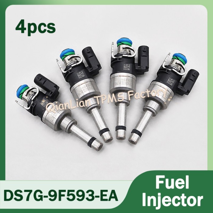 4pcs DS7G-9F593-EA DS7G9F593EA Car Fuel Injectors For Ford Escape 4 Cyl 1.5L 2017-2019 For Ford Fus