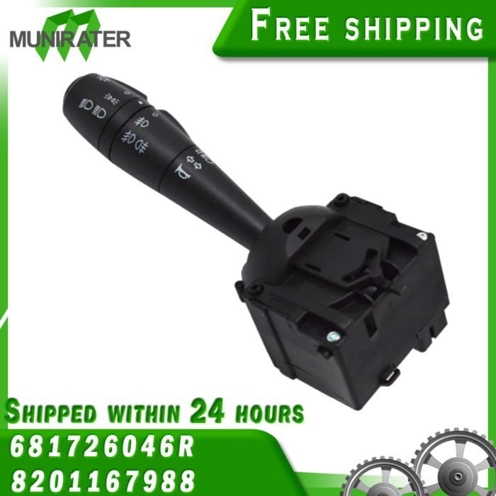 8201167988 For Dacia Duster Sandero Lodgy Logan Dokker Steering Column Indicator Switch