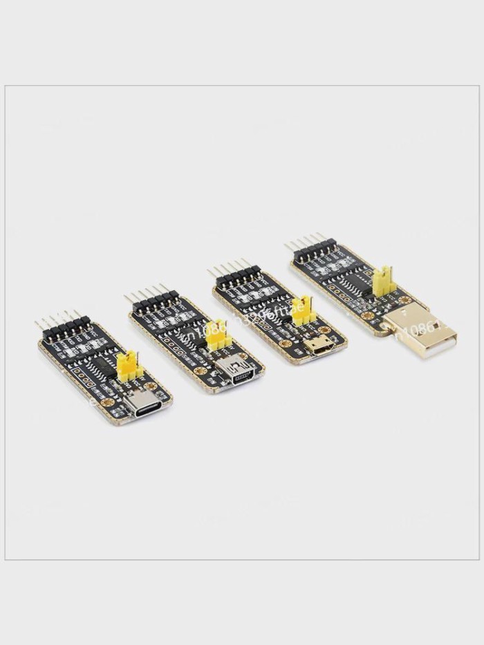 CH343G USB To UART/TTL Serial Communication Module Micro/Mini/Type-A/Type-C Port