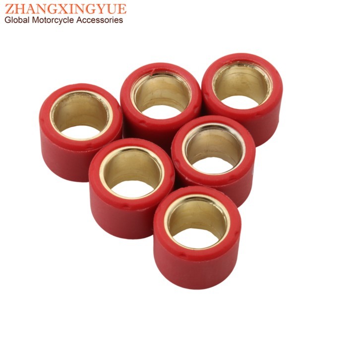 Variator Roller Set 16x13mm 4g-7g For SYM 50 Fiddle Orbit 1 Symply 50cc GY6 139QMB 139QMA AC AW05W