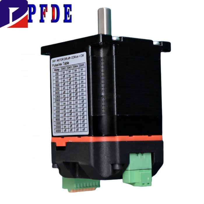 Nema23 Closed Loop Hybrid Integrated Motor 1.2Nm 2Nm 2.5Nm 3Nm Diameter 8mm High-precision Servo Mo