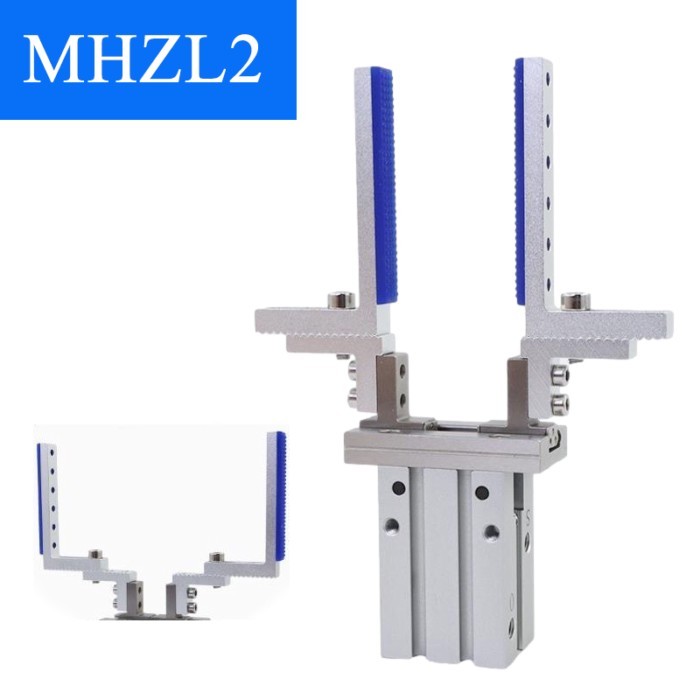 Finger Cylinder Parallel Clamp Manipulator Extended Opening Clamp MHZL2-16D Adjustable Positioning