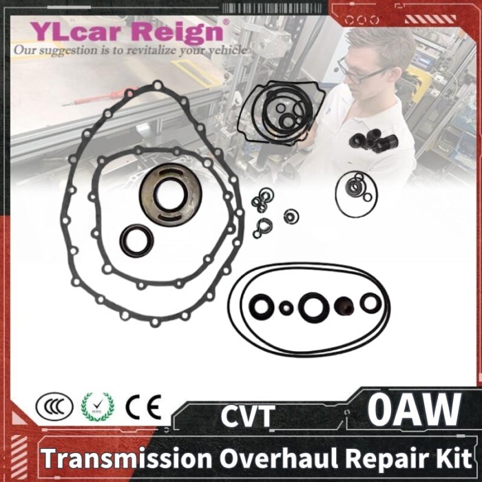 0AW CVT Transmission Gearbox Rebuild Repair Overhaul Gaskets Oil Seals Kit For AUDI A4 A5 A6 A7 Car