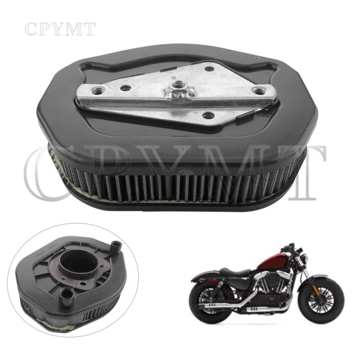 Motorcycle High Flow Air Filter Cleaner Element fit For Harley Sportster Iron XL 1200 xl883 72 2014