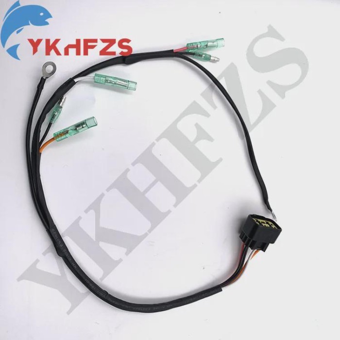 6F5-82590 Wire Harness Assy 6F5-W8258 For Yamaha Outboard Motor 2T 40HP 40J 40G E40J E40G 6F5-82590