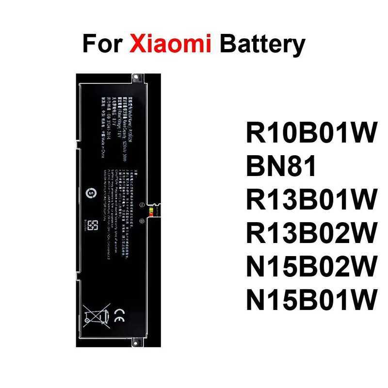 Laptop Battery Long-Lasting N15B02W N15B01W R13B01W R13B02W R10B01W 2600-8000Mah For Xiaomi MI 12.5"