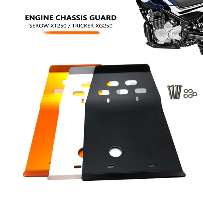 For YAMAHA Serow XT250 XT250X Tricker XG250 XT XG 250 Motorcycle Engine Base Chassis Spoiler Guard