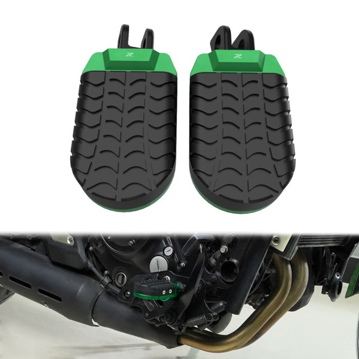 Motorcycle Adjustable Front Footpegs Footrest For Kawasaki ZRX1100 ZRX 1100 1996-2001 ZRX1200C/RS Z