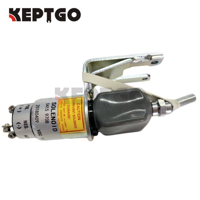 12V 0415 9708 0415-9708 Shutoff Stop Solenoid For Deutz 912 913 BF4L913 F4L913 BF6L913 F4L912 F4L91