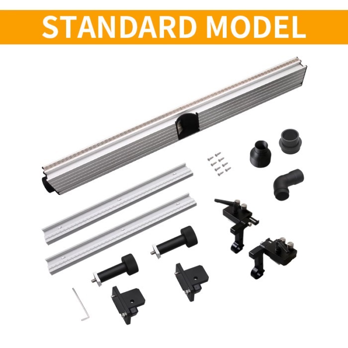 Drill Dust Collector Drill Press Aluminum Fence Kit, Woodworking Tools Woodworking tool accessories