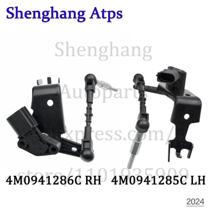 Front Right Left Headlight Level Sensor For Audi Q7 Q8 4MG 4MN 2.0 3.0 4.0 2016-2025 4M0941286C 4M0