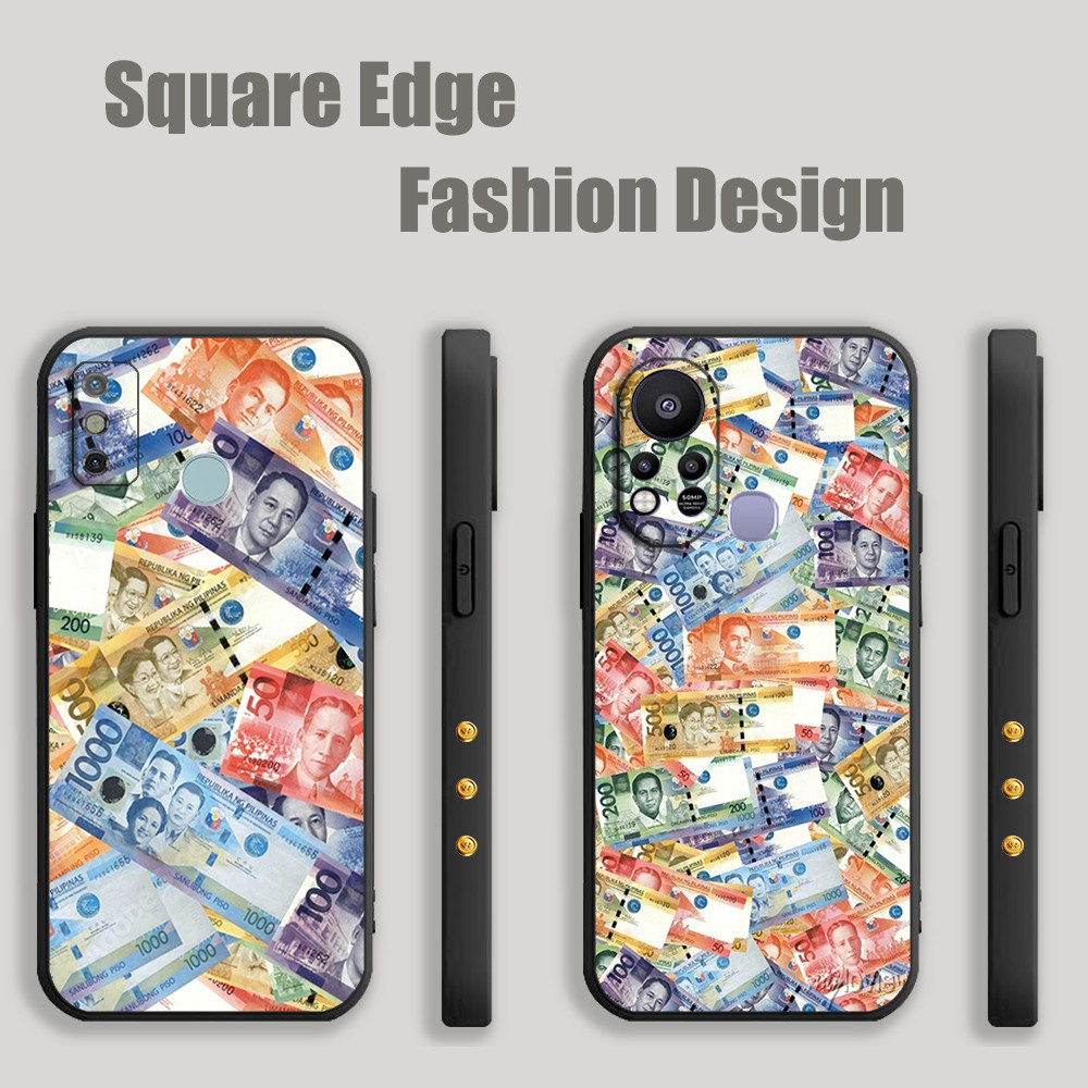 ปลอกสําหรับ Infinix Note 12 Pro 30 30i 40 Pro GT 10 Pro Zero Hot 40i Pesos เงินชุด Peso Denomination