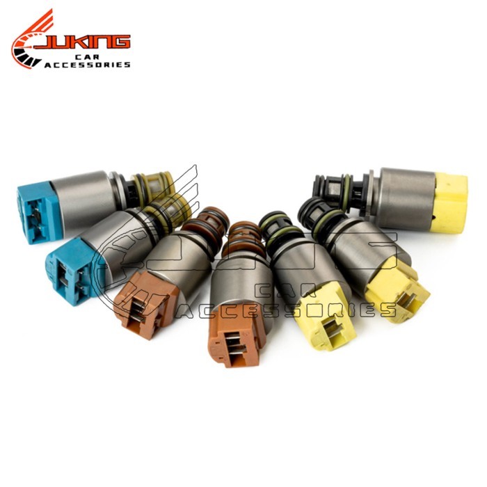 Genuine 6HP21 6HP28 ZF6HP21 ZF6HP28 Transmission Solenoid 7 Kit For Audi A6 A8 Q7 BMW X3 X5 Jaguar