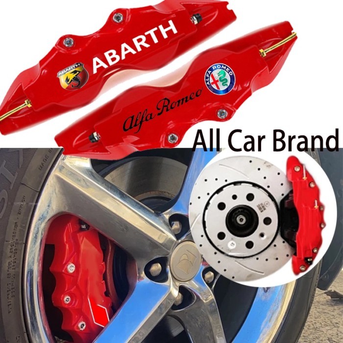 2pcs ABS Car Cover Disc Brake Caliper Covers For Hyundai Creta I10 I20 IX20 IX30 IX35 Tucson Elantr