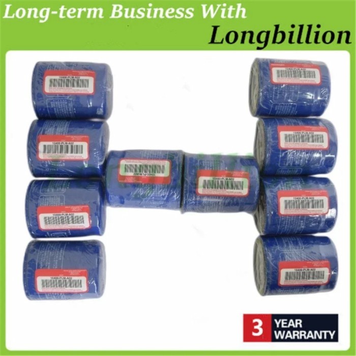 10pcs Oil Filter 15400-RTA-004 15400-PLC-003 15400-PLM-A01 15400-RBA-F01 for Honda Accord Civic Acu