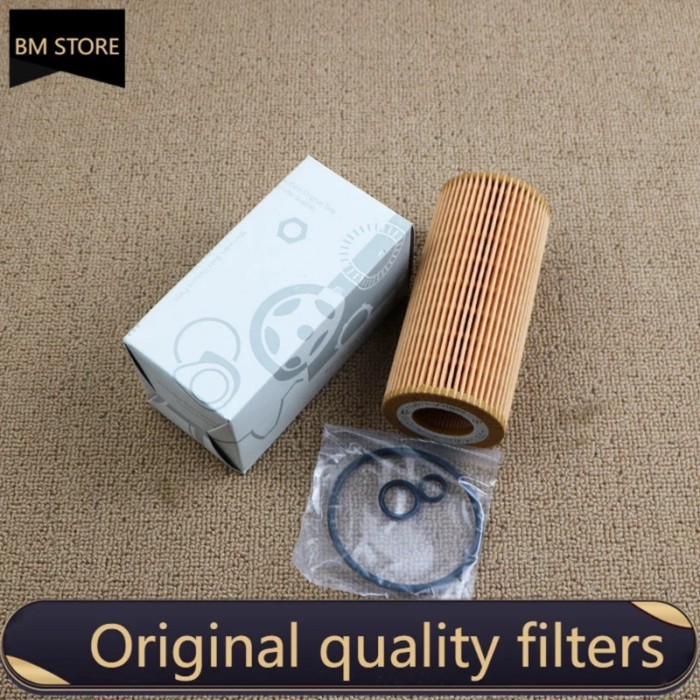 Engine Oil Filter HU 721/3 x For Mercedes C216 W221 W221 R230 CL600 S65 AMG 2 pcs