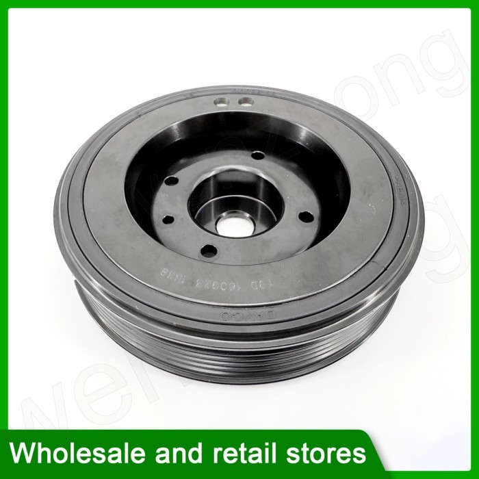 New 06K105243G Engine Crankshaft Pulley For Jetta Beetle Tiguan A3 A4 A6 Q5 Karoq Seat 06K105243K 0