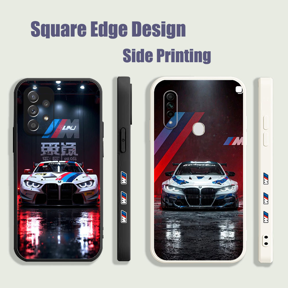 ปลอกสําหรับ Tecno Spark GO 2020 6 Air 5 Air 7 Pro 18 18P 18T BMW M Power LCB28 เคสโทรศัพท์ขอบสี่เหลี