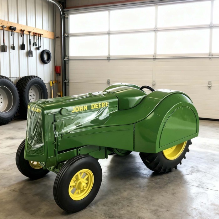 ERTL 1 16 John Deere AO Streamlined รถแทรกเตอร์กระบอกคู่รุ่น John Deere EXPO 2012