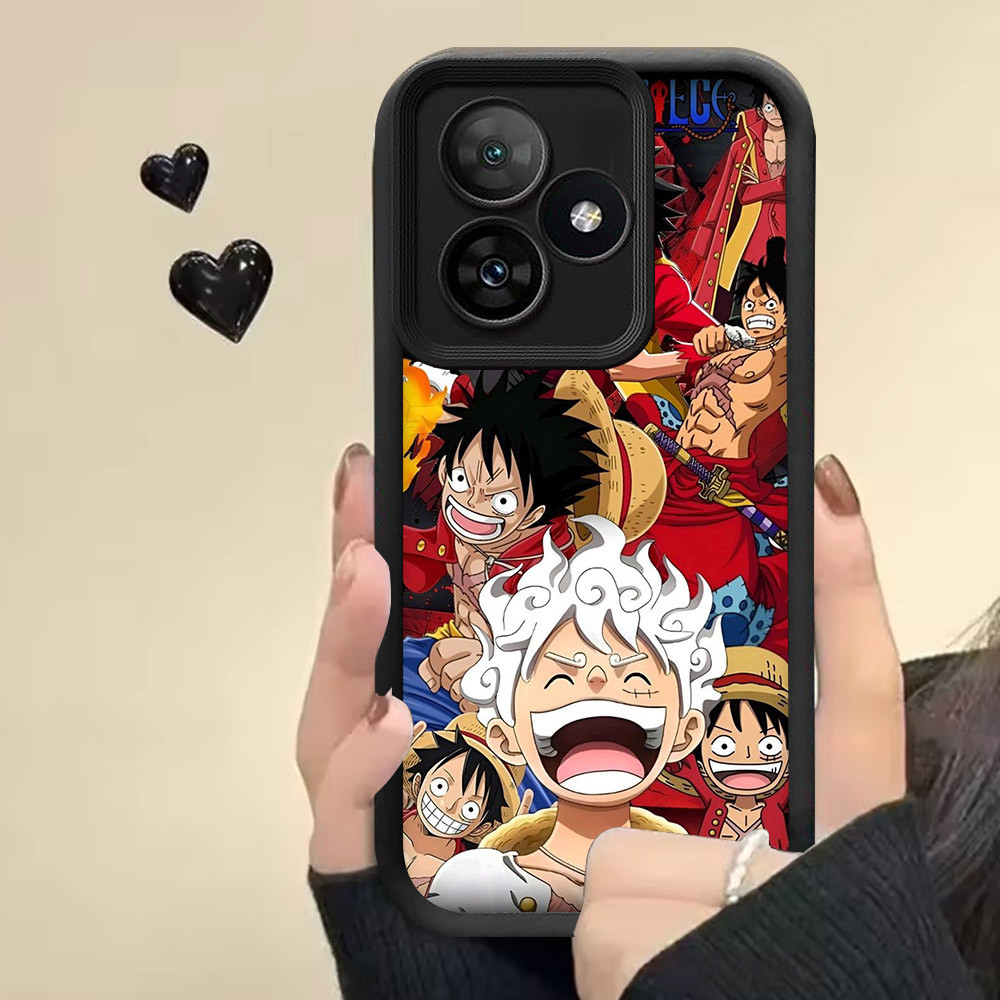 R8 One Piece LuffyซิลิโคนสําหรับRealme GT NEO6 SE Narzo 6 N61 N53 C33 N55 C63 5G