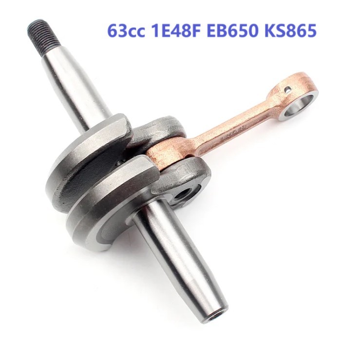 Alloy Crankshaft 48F Petrol Engine 63cc Chinese 1E48F EB650 HUASHENG KASEI KS865 EB965 ECHO PB-760