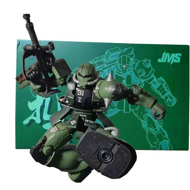 In Stock Jms Model Hg 1/144 Assembly Gto Ms-06C-6 Zaku 2 Type C-6 High Quality Gift toy collection