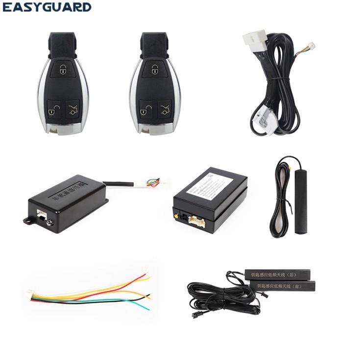 EASYGUARD Smart Key keyless entry fit for cars with factory OEM push start button remote trunk rele