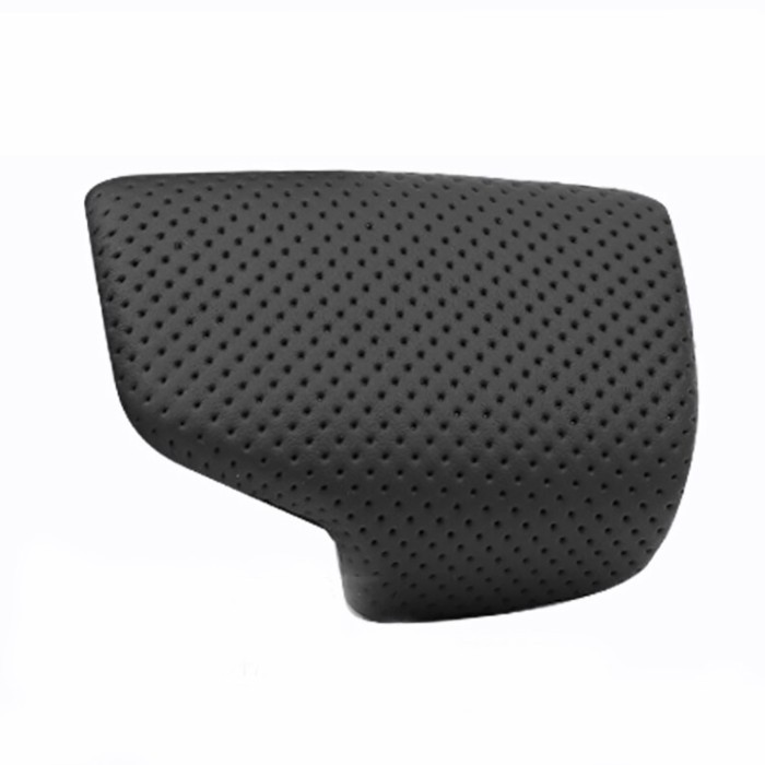 For Sports Audi A4 B9 A5 Q5 Q7 2017+ leather Gear shift cover with hole Shift Knob perforated leath