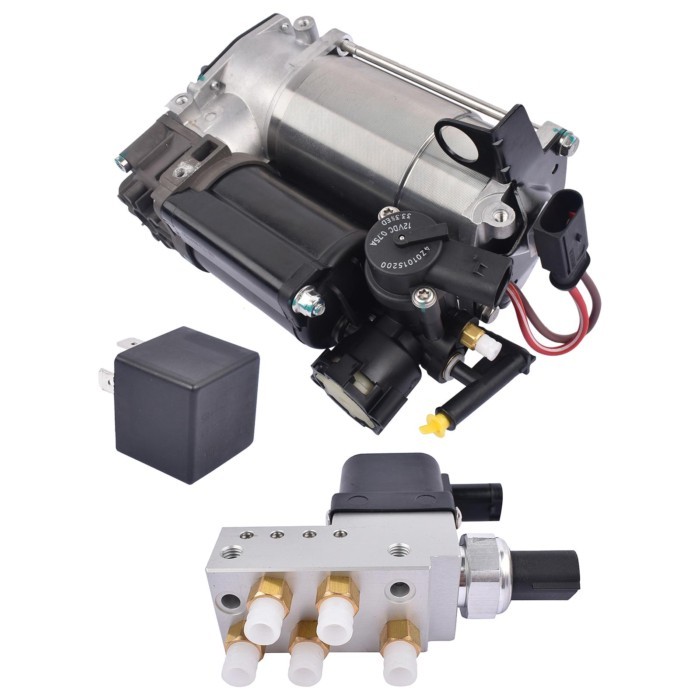 AP02 Air Suspension Compressor + Solenoid Valve For Mercedes W211 S211 E320 A2113200304, A 220 320