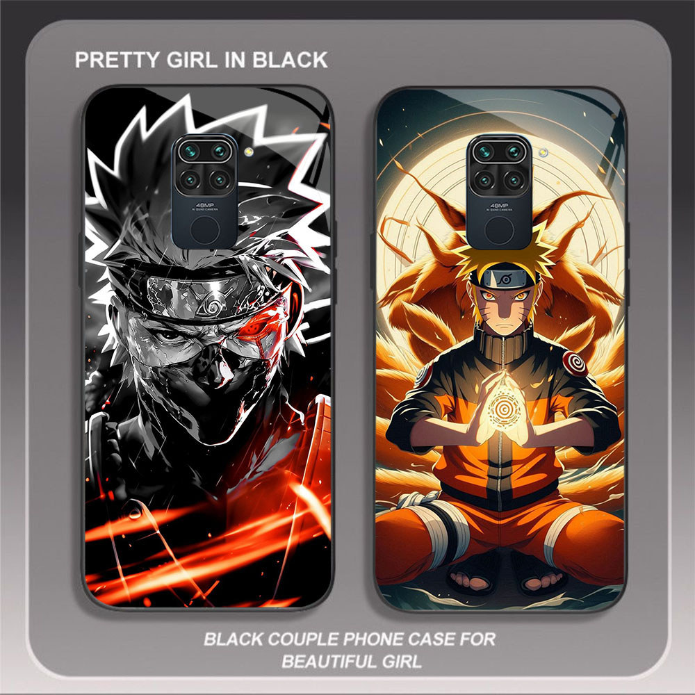 HW-19 Kakashi อะนิเมะแก้ว KACA สําหรับ Xiaomi Redmi หมายเหตุ Poco X3 9S M2 9 NFC Pro