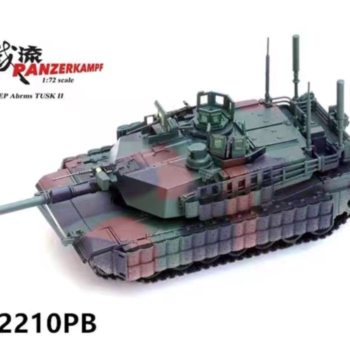 1/72 ถัง M1A2 SEP Abrams TUSK II Abrams ถังตกแต่ง
