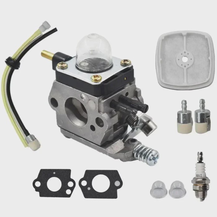 Carburetor Carb Fit for Zama C1U-K54A Mantis Tiller 7222 Echo 12520013123 Fuel Line