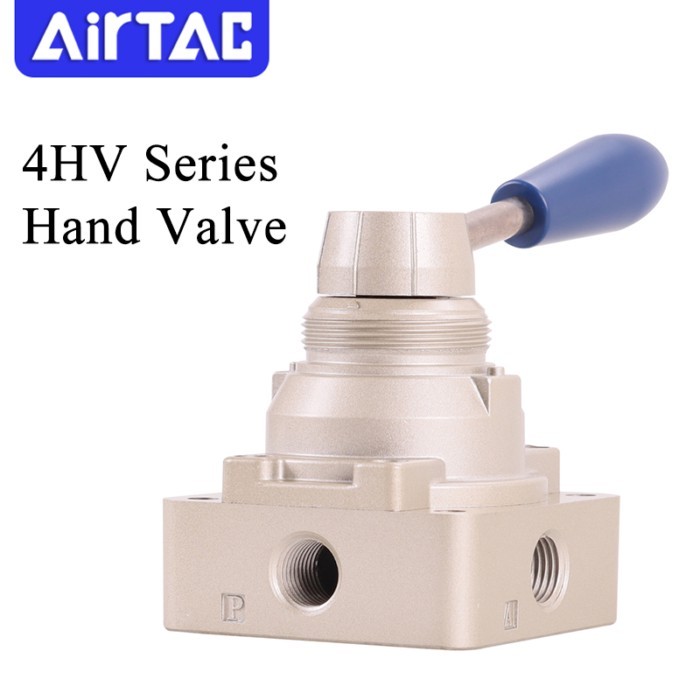 AirTAC Pneumatic Manual Rotary Valve 4HV210-08/230-10/430-15 4/3 4/2 Switch Valve Reversing Valve