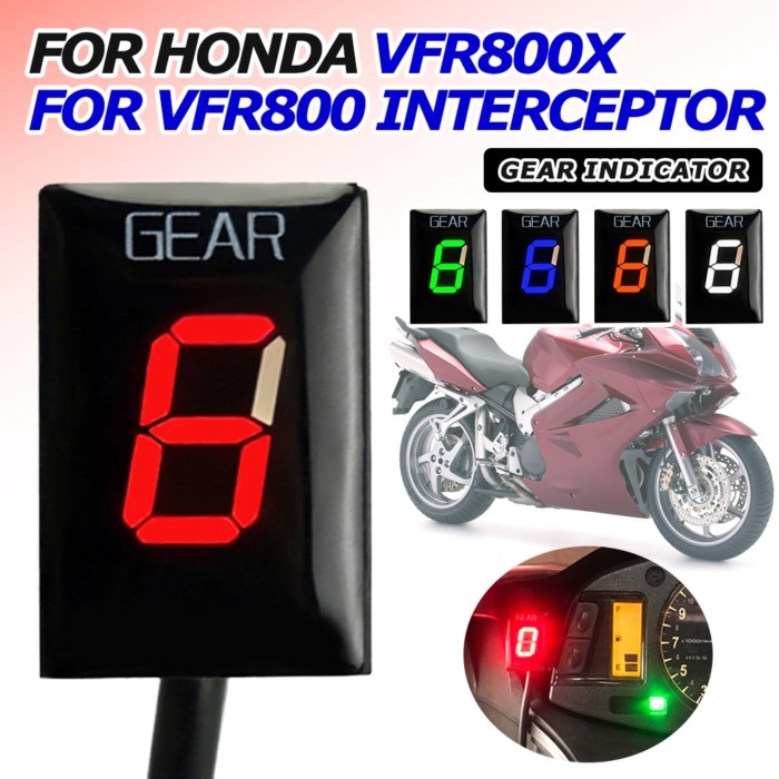 For Honda VFR800 Interceptor 2023 VFR 800 X VFR 800X VFR800X 2006 Motorcycle Accessories Gear Indic