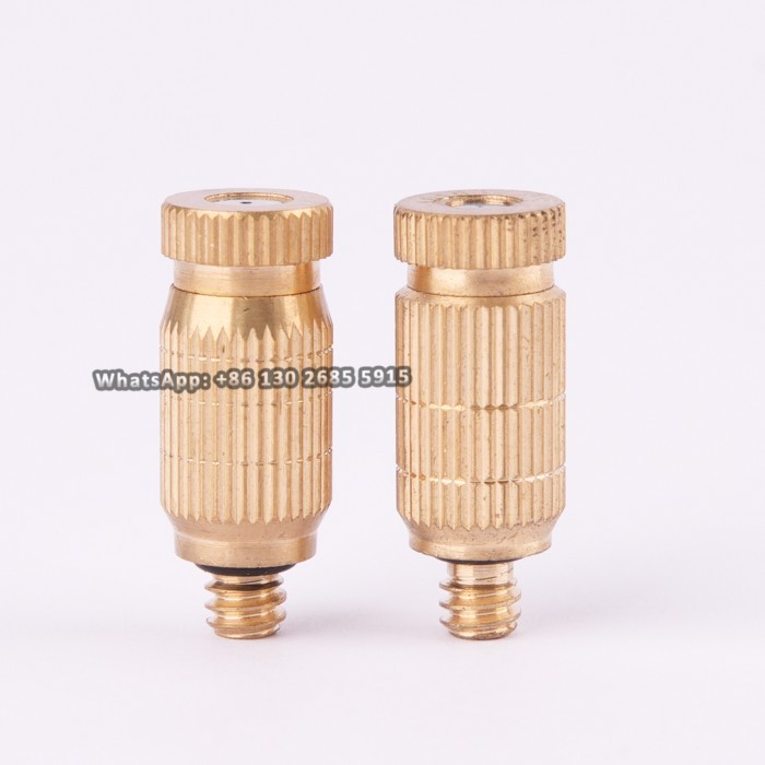 50Pcs High Pressure 25-80bar Fog Misting Nozzle 0.1-0.8mm Atomizer Greenhouse Humidify Water Spray