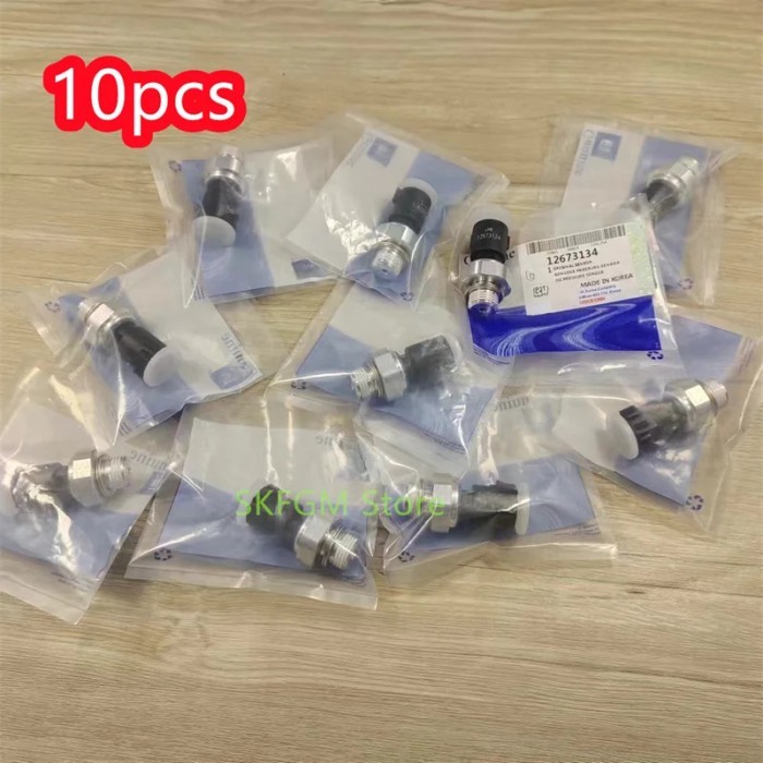 10PCS 12673134 Engine Oil Pressure Sensor For 2009 Saab 9-7x 97x HUMMER H2 H3 Pontiac G8 4.2L 5.3L