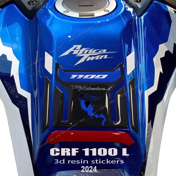 For CRF 1100L Africa Twin 2024 CRF1100L Africa Twin Accessories Motorcycle 3D Epoxy Resin Sticker P