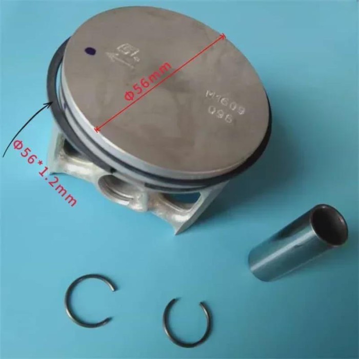 56MM MS661 PISTON KIT 1144-030-2001 FOR STIHL MS661C MS651 92CC 105CC CHAINSAWS CYLINDER RINGS PIN