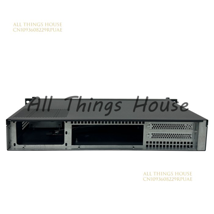 1.5U Industrial Chassis Rack ATX Motherboard Small 1U Power Supply Full Height Expansion Slot Horiz