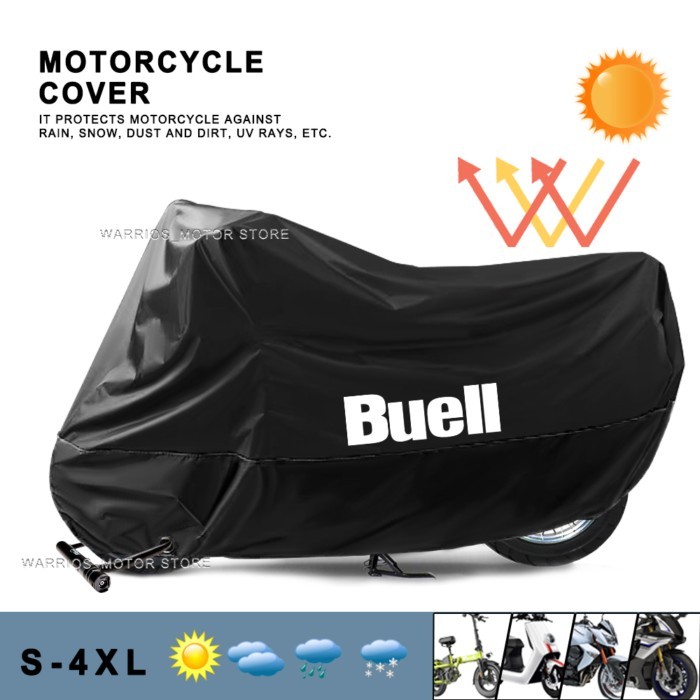 For Buell 1125R 1125CR XB12R XB12Ss XB12Scg Ulysses XB12XT XB9 Motorcycle Cover Outdoor Rain Dustpr