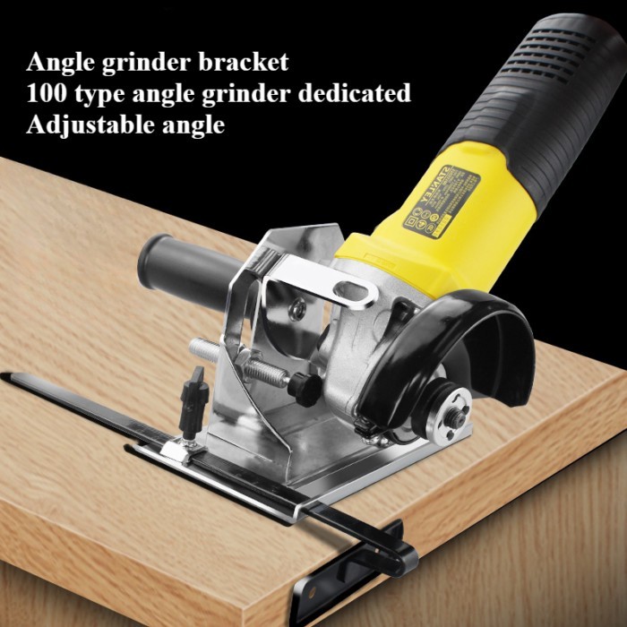 Angle Grinder To Cutting Machine Conversion Tool Base Adjustable Angle Bracket Angle Grinder Base