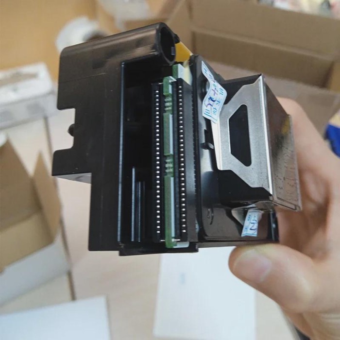 Used DX5 printhead cabezal dx5 ep son desbloqueado eco solvent printers unlocked printhead dx5 use