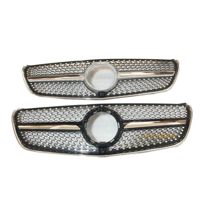 W447 V250 V260 radiator grille Front diamond Bumper Grill for Mercedes Benz V Class W447 bodykit 20